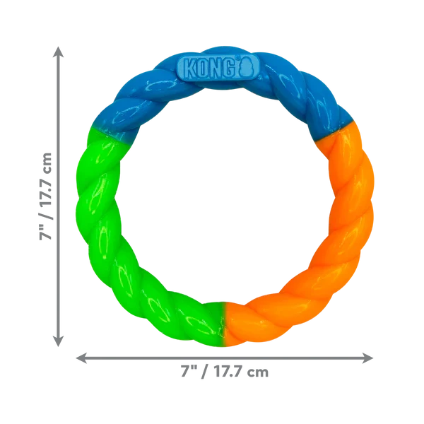 Kong Twistz High Viz Ring Sml