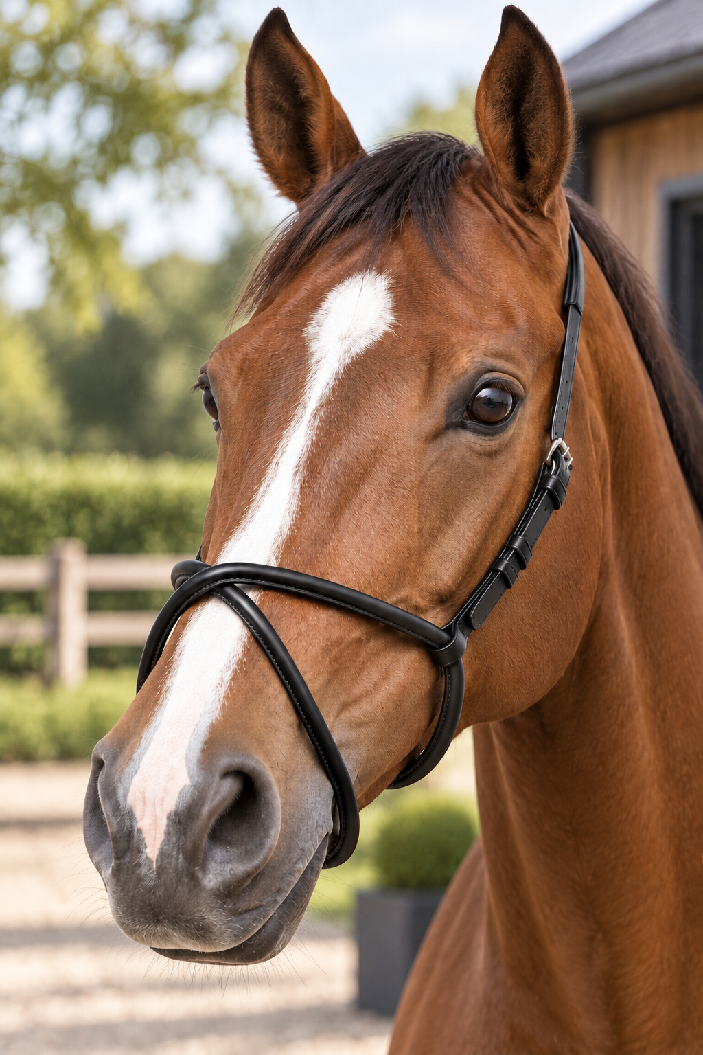 Zilco Rubber Figure 8 Noseband