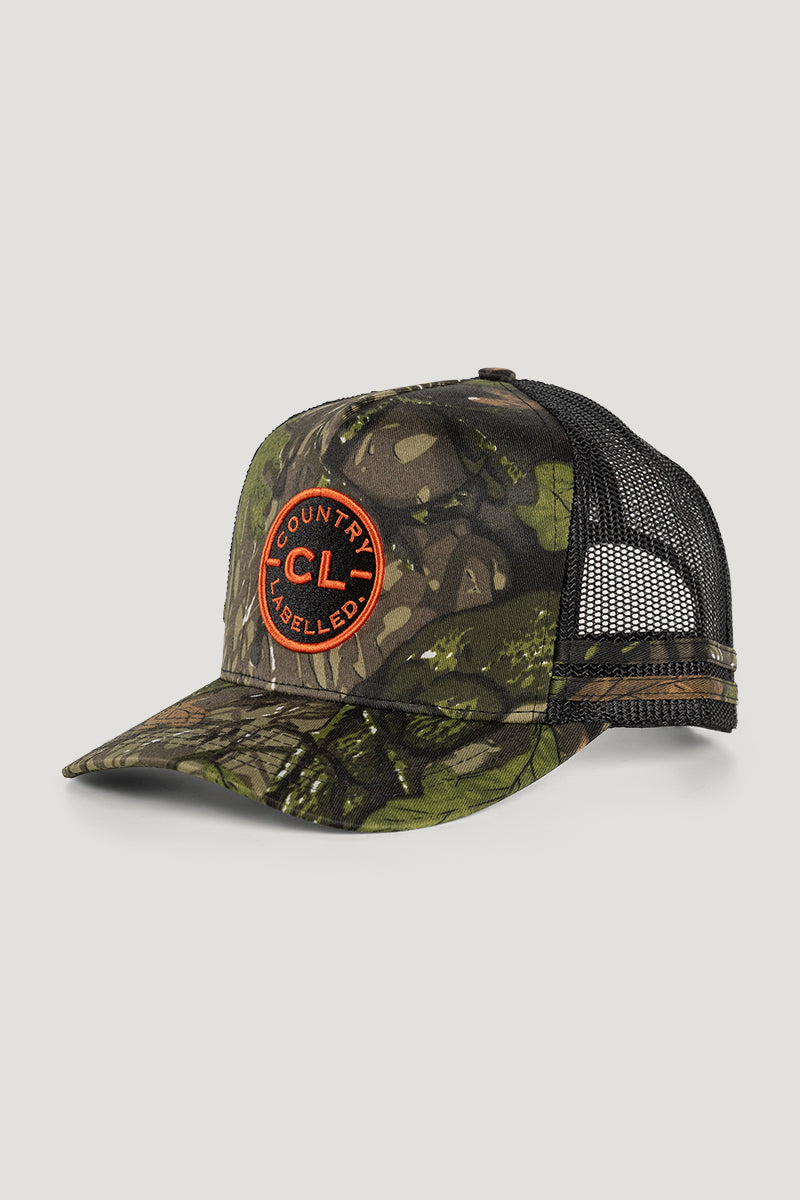 Caps - Camo/Orange Signature Cap