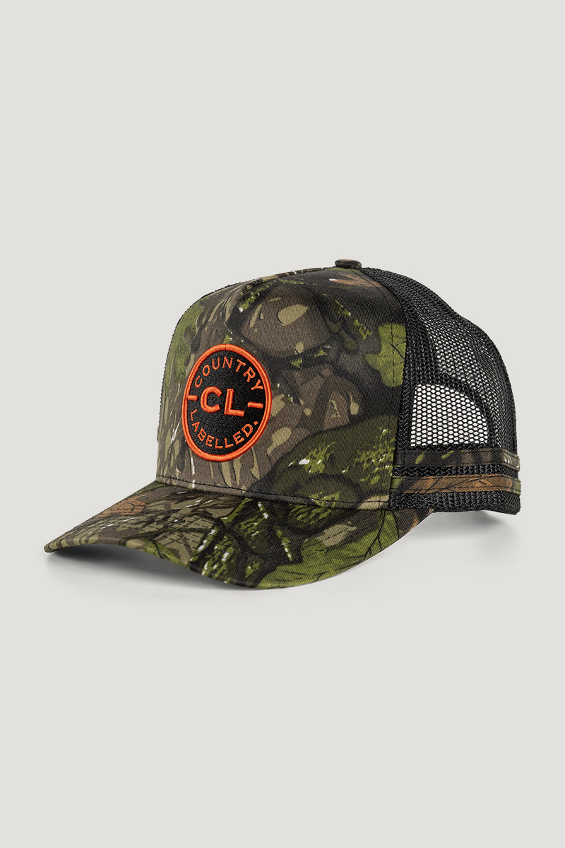 Caps - Camo/Orange Signature Cap