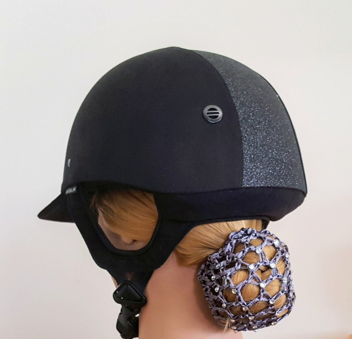 Anka Crystal Hair Net - Black, Hot pink, Navy, Blonde, Pale blue, Grey