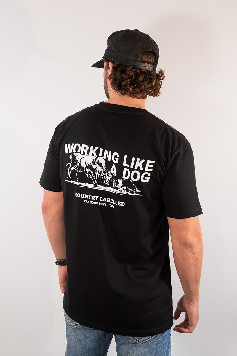 CL T Shirt - Black - Working Dog