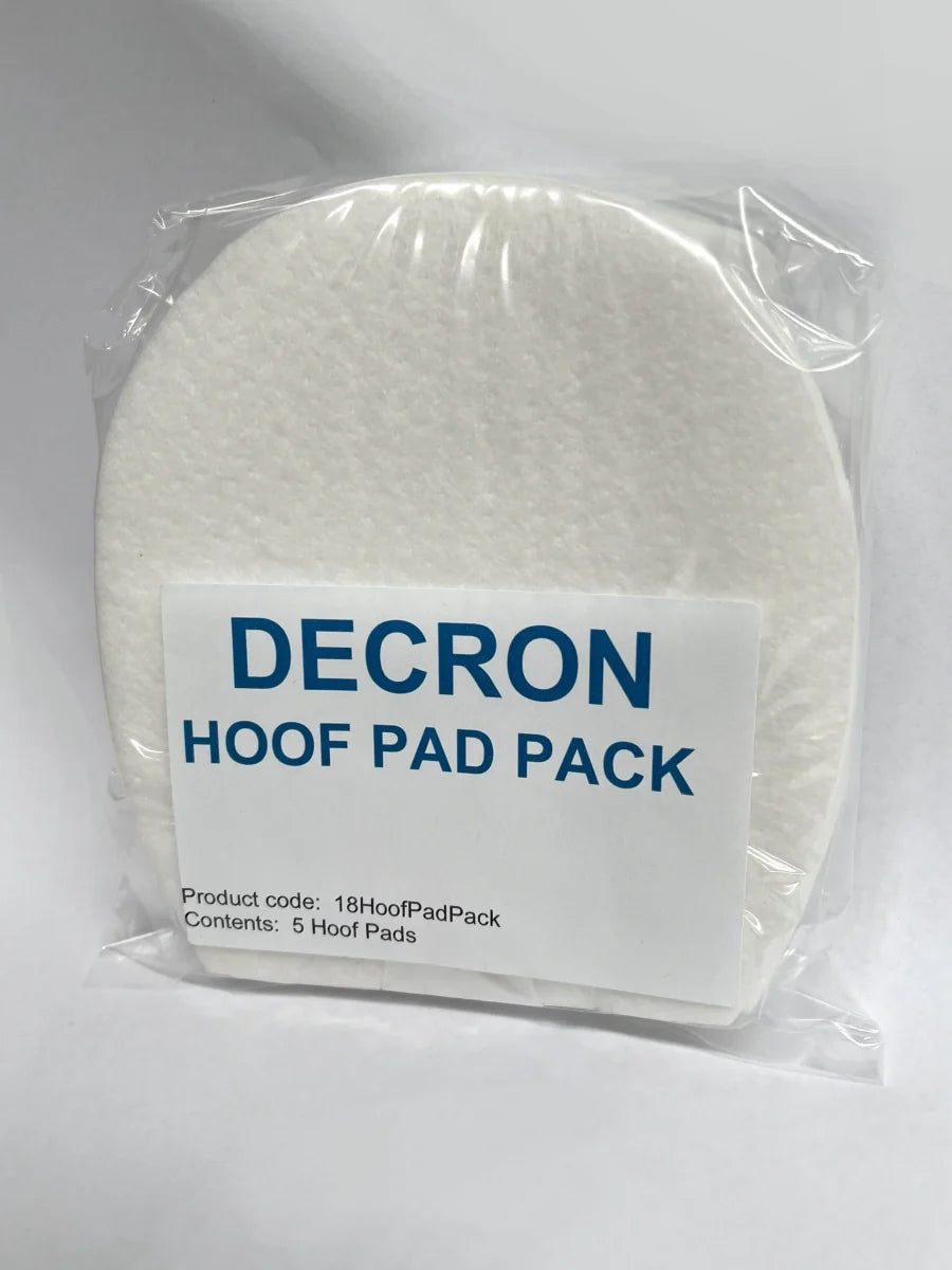 Decron Felt Hoof Pads Set Of 5
