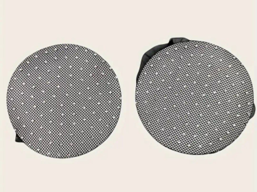 Elegant Crystal hair bun cover - Black or White - Free postage in Australia