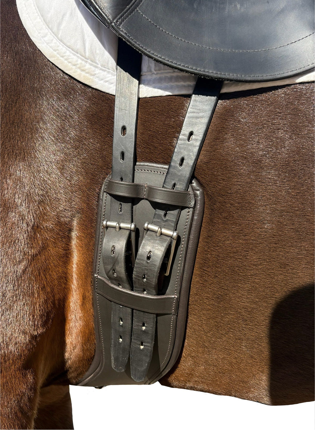 Anatomical Gel Padded Elastic Dressage Girths