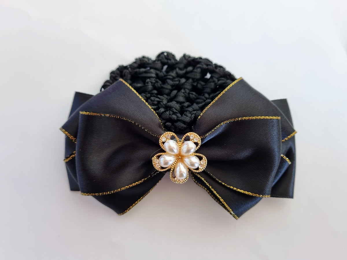 LUNA Hair Barrette - Navy