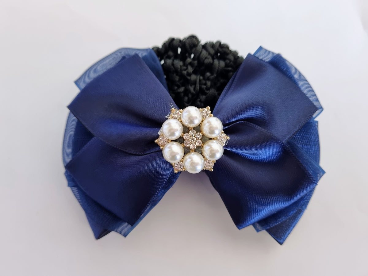 LUNA Hair Barrette - Navy
