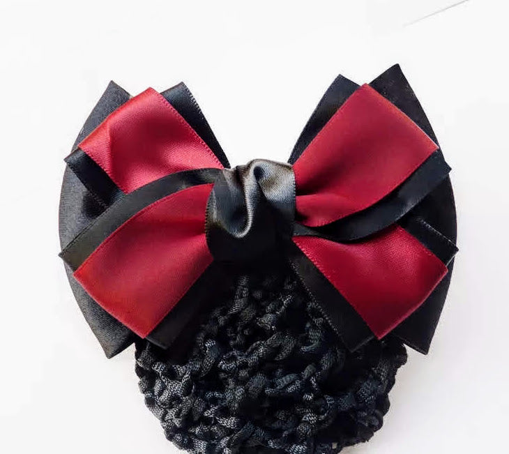 Rhianna hair barrette – Maroon, gold, pink, pale blue, red