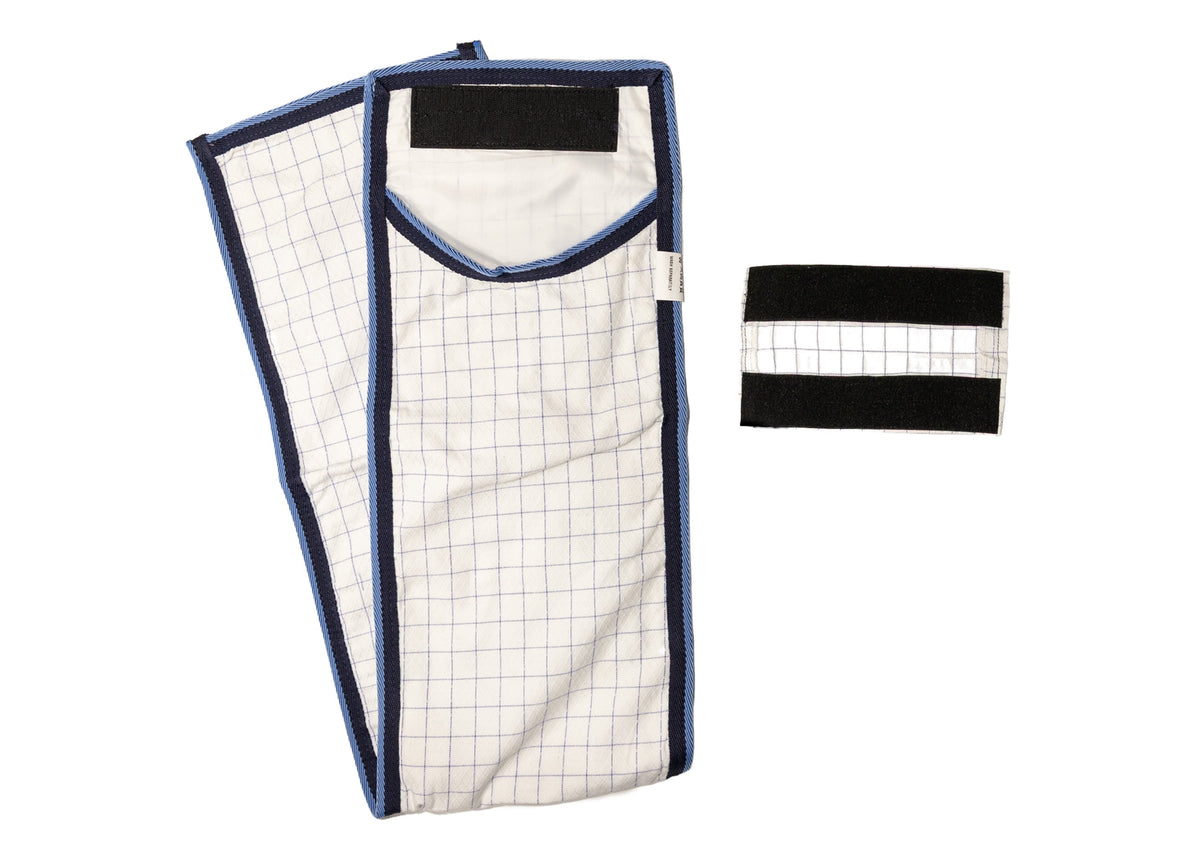 Tail bag with velcro attachment