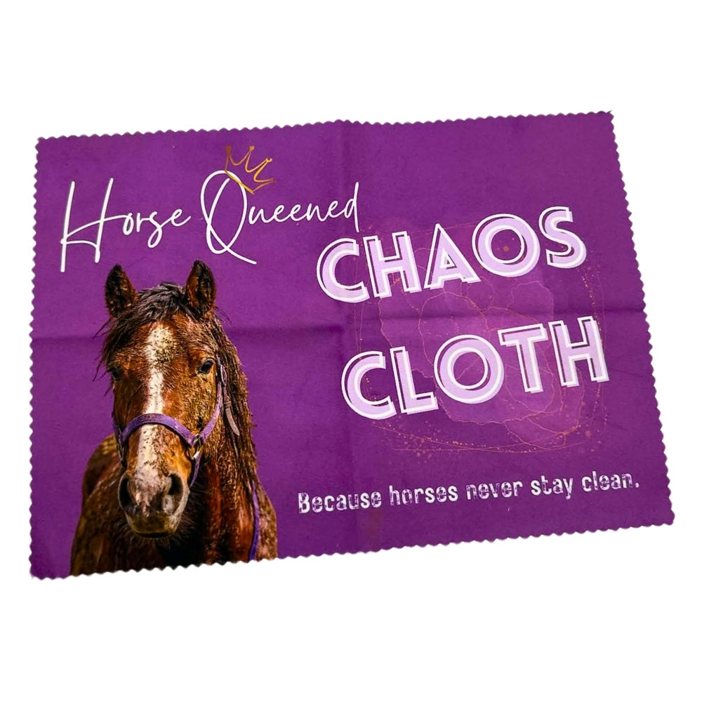 Chaos Cloth – Horse Grooming Quick Clean-Up Cloth - Horse Queened