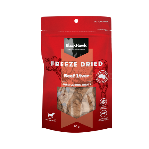 Blackhawk Freeze Dried Beef Liver 50g