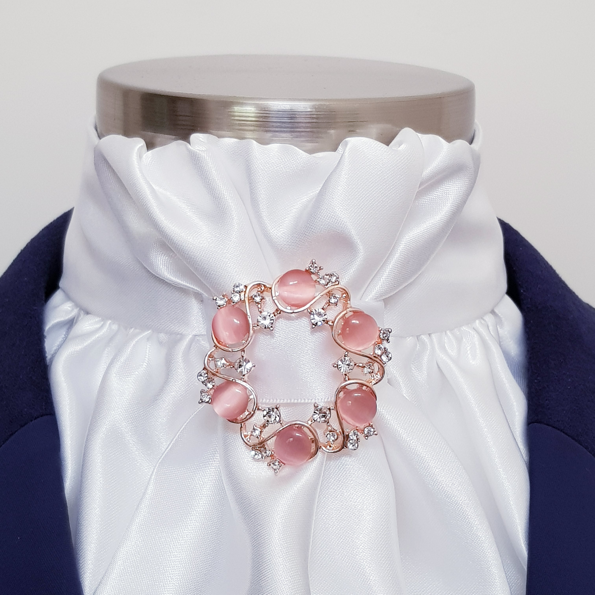 CHLOE Pink & gold crystal brooch – Free postage in Australia