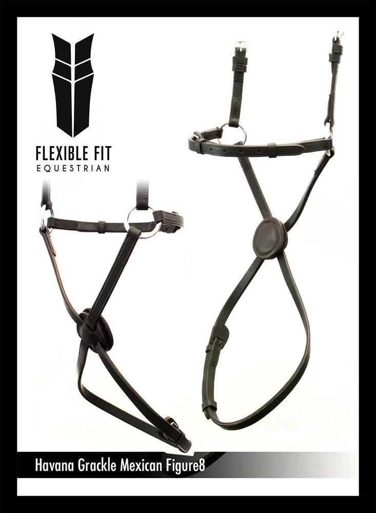 FIGURE 8 - HAVANA NOSEBAND - Flexible Fit Equestrian Australia