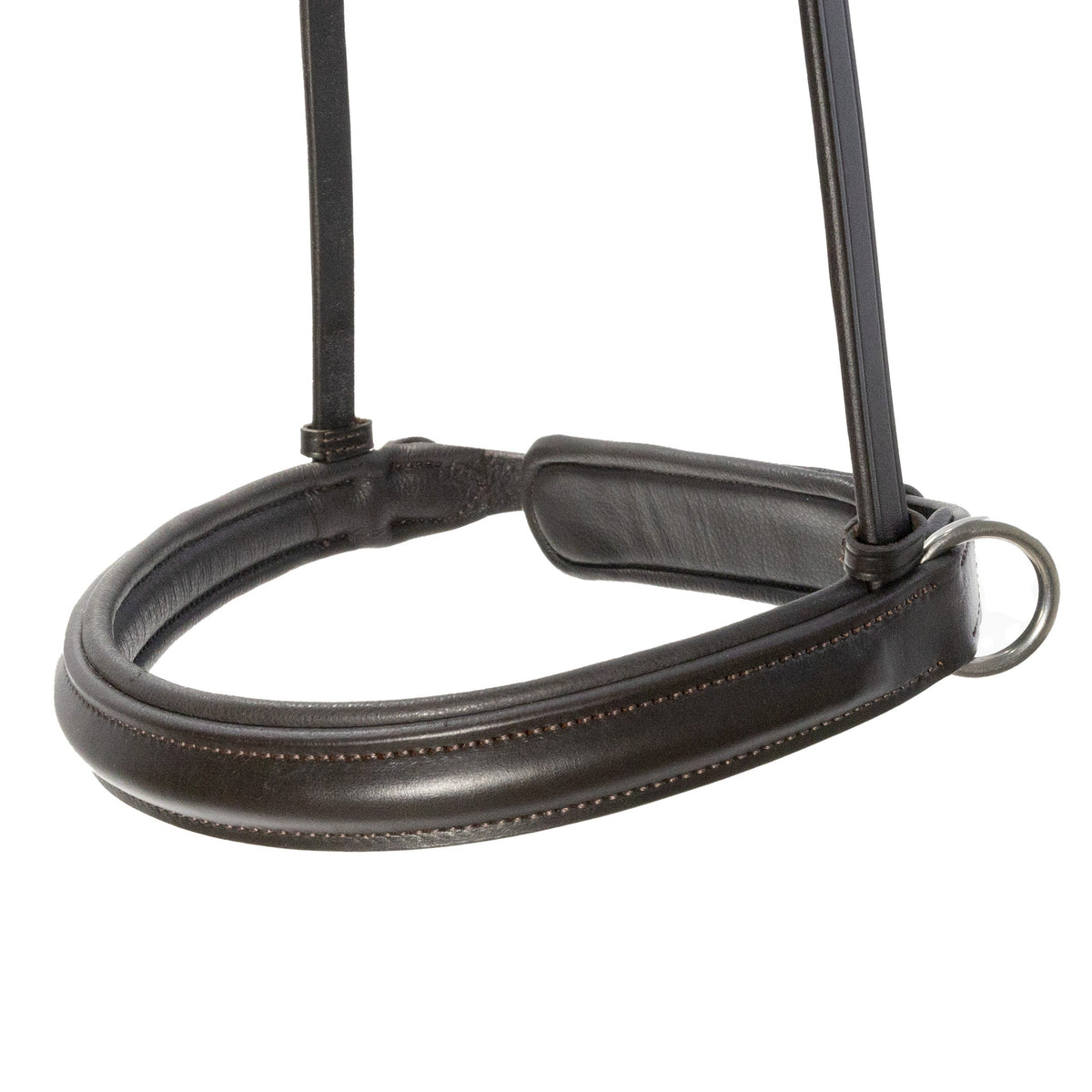 Premium Gel Padded Bitless Noseband - Havana