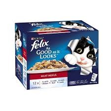 Felix Meat Menus In Jelly 12 x 85g