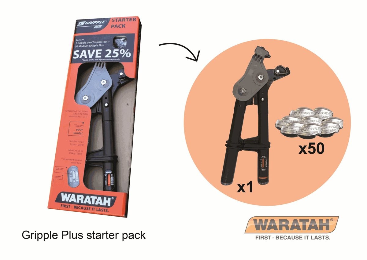 Waratah Gripple Plus Starter Pack