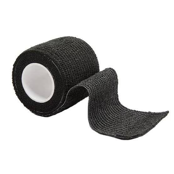 Decron Maxiwrap Elastic Adhesive Bandage Black