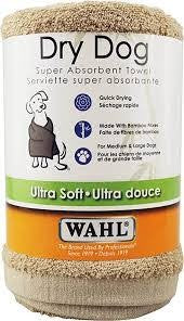 Wahl Dry Dog Bamboo Towel 76cm x 36cm
