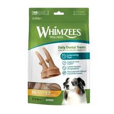 Whimzees Occupy Antlers Medium Value Bag