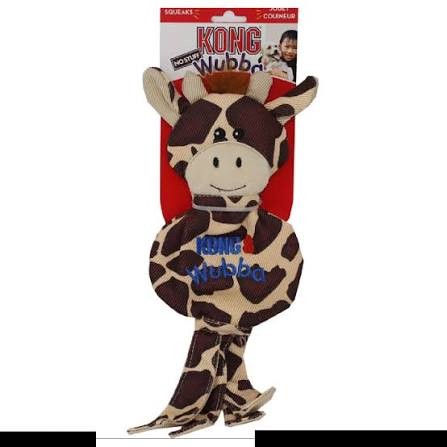 Kong Dog Wubba No Stuff Giraffe Large