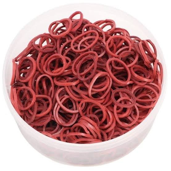 Rubber Bands Coloured