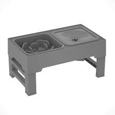 All Fur You Raised Food Station With Slow Feeder