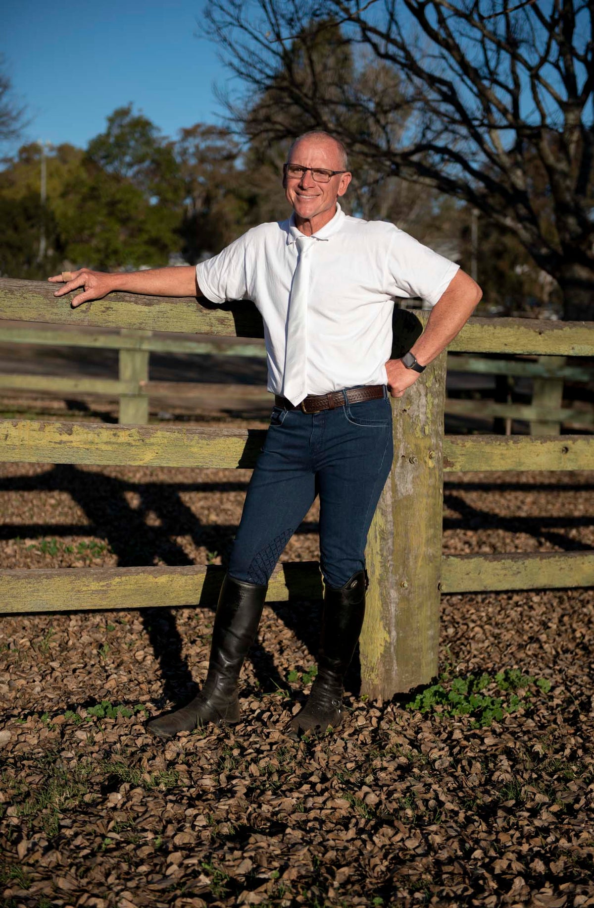 Peter Williams Riding Apparel Breeches Ashford Men's Denim Riding Breeches
