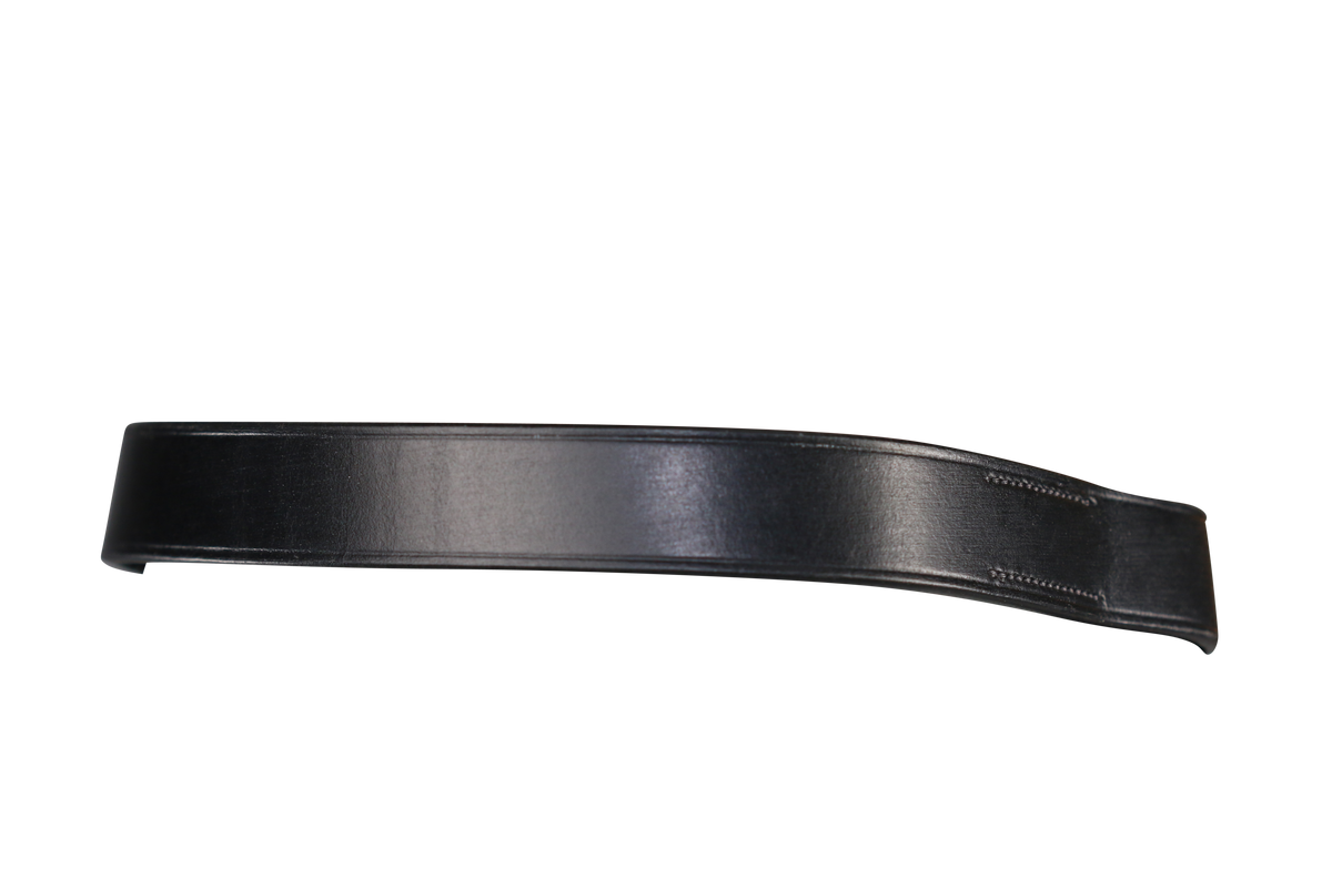 SHOW FLAT PLAIN - BLACK BROWBAND - Flexible Fit Equestrian Australia
