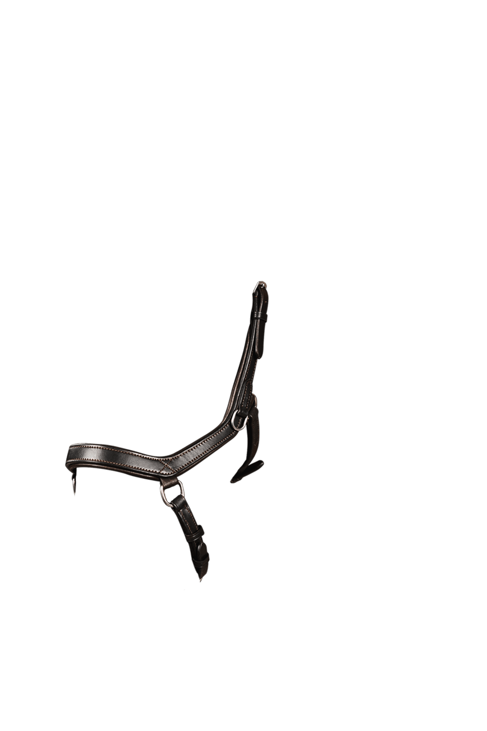 2 in 1 Comfort Noseband - Havana - Flexible Fit Equestrian Australia