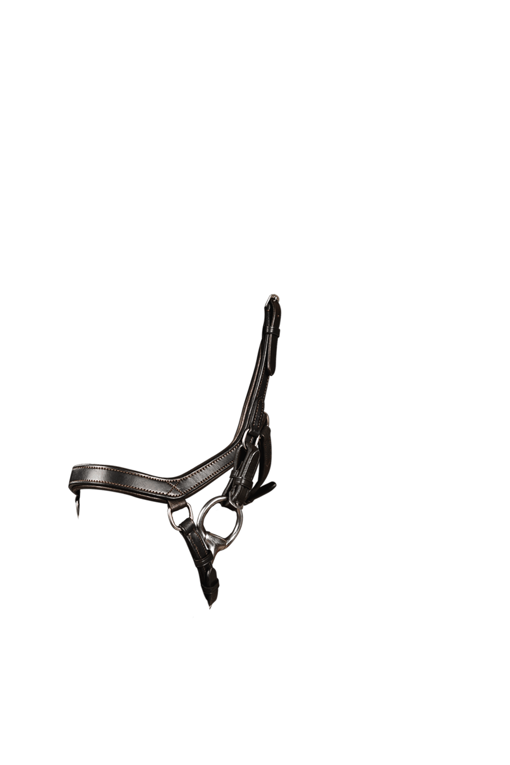 2 in 1 Comfort Noseband - Havana - Flexible Fit Equestrian Australia