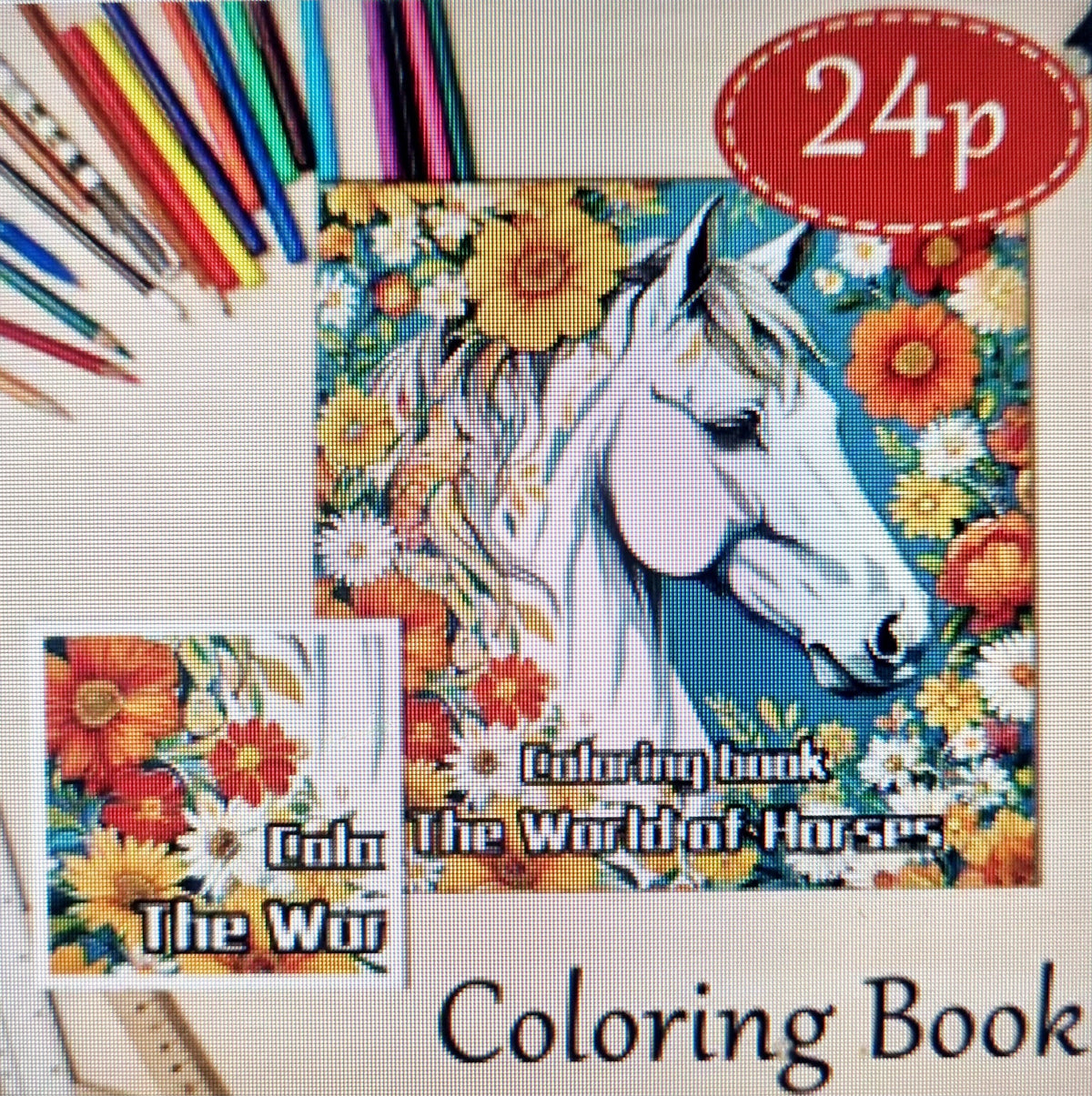 Horse Colouring Books