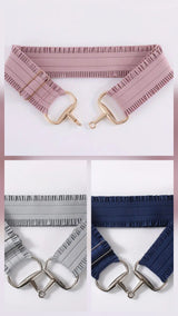 Equestrian Frill Snaffle Belts - Navy, Dusty Pink, Silver/Grey, Black  - FREE Post in AU