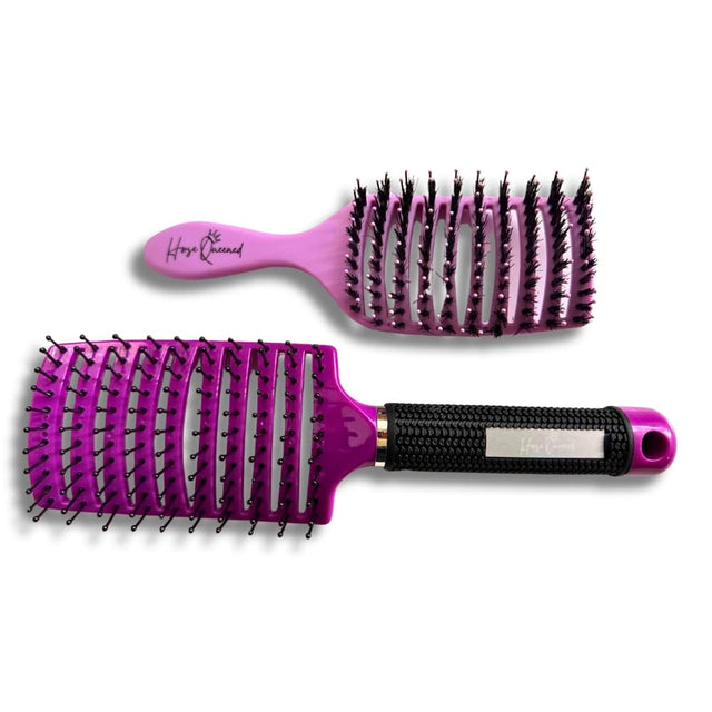 Tangle Tamer Brush – Horse Grooming Detangling Brush - Horse Queened