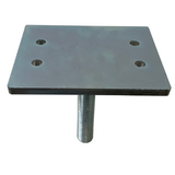 Blue Zinc 200mm 4-Hole Beam Supports