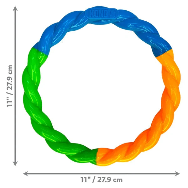 Kong Twistz High Viz Ring Lge
