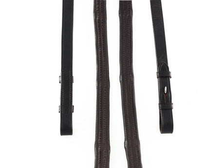 Padded Leather 6/8 Billets Havana Reins
