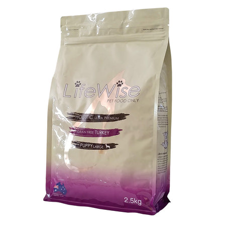 Lifewise Puppy Turkey & Vegetable Stage 1 Large Breed 2.5kg