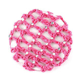 Anka Crystal Hair Net - Black, Hot pink, Navy, Blonde, Pale blue, Grey