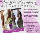 Mask It Purple Clay Mask Spa for Horses | Natural Coat Wash - Horse Queened