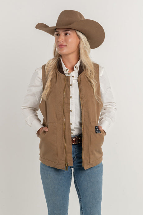 CL Canvas Vest - Frontier Brown