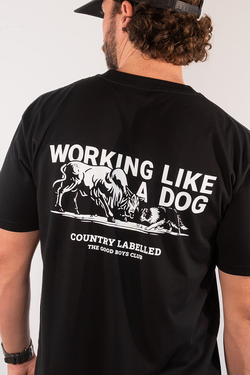 CL T Shirt  - Black - Working Dog