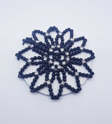 DUCHESS pearl and crystal hair bun cover – Various Colours - Free post in Australia