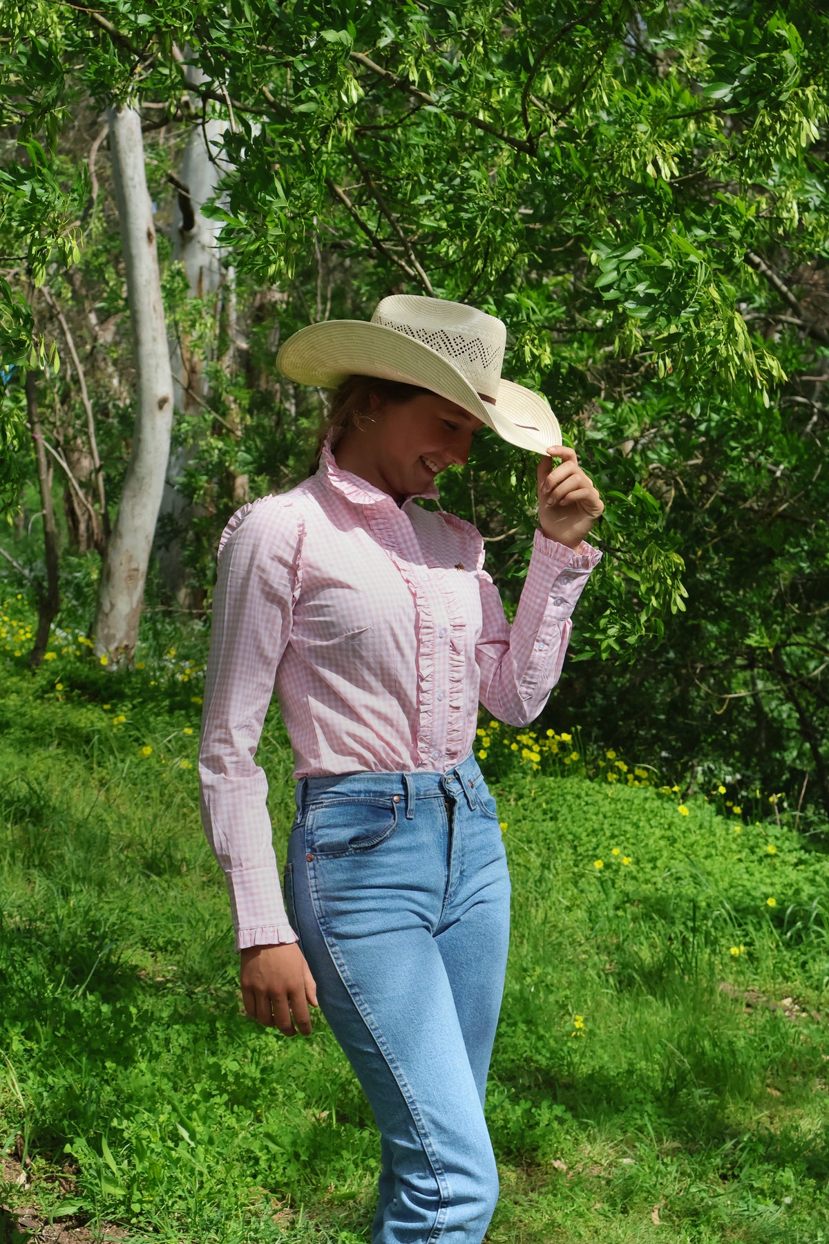 Maiden Draft Frill Shirt