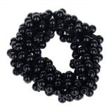 JODIE Pearl hair scrunchie - Natural, Navy, silver or Black