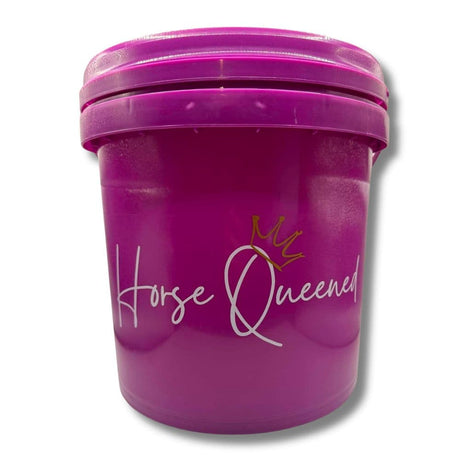 The Purple Pail – Horse Grooming 12L Show Bucket - Horse Queened