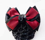 Rhianna hair barrette – Maroon, gold, pink, pale blue, red
