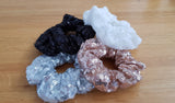 SIA sequined hair scrunchie – Black, Silver, White and Rose Gold – Free postage in Australia