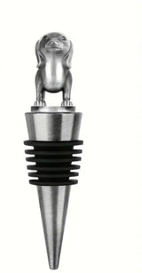 Dachshund Wine Stopper - Bronze or Silver