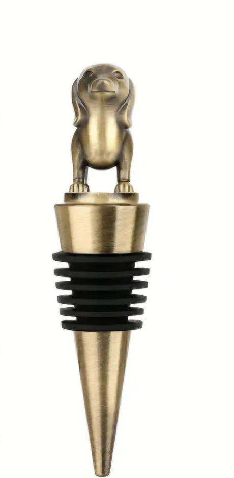 Dachshund Wine Stopper - Bronze or Silver