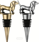 Dachshund Wine Stopper - Bronze or Silver